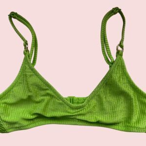 Aerie Women's Green Bikini-and-tankini-tops